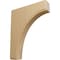 Ekena Millwork 1 3/4"W x 8"D x 10"H Clarksville Bracket, Cherry BKTW02X08X10CVCH - alternate 1